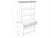 Tálaló 90 HKL Keretléc 2 méretrajz